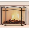 Calidola 3 Panel Fireplace Screen 48" W x 29" H