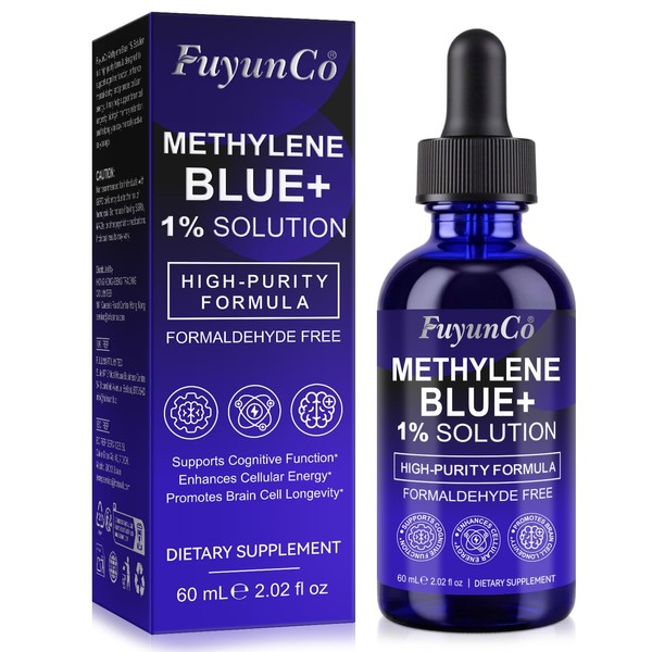 Methylene Blue Pharmaceutical Grade 1%, Methylene Blue Drops Third-Party Tested,