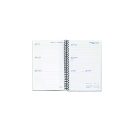 MIQUELRIUS - Academic Diary 2021-2022 - Active Size 11.7 x 17.4 cm, Week to View College Red, Language Catalan