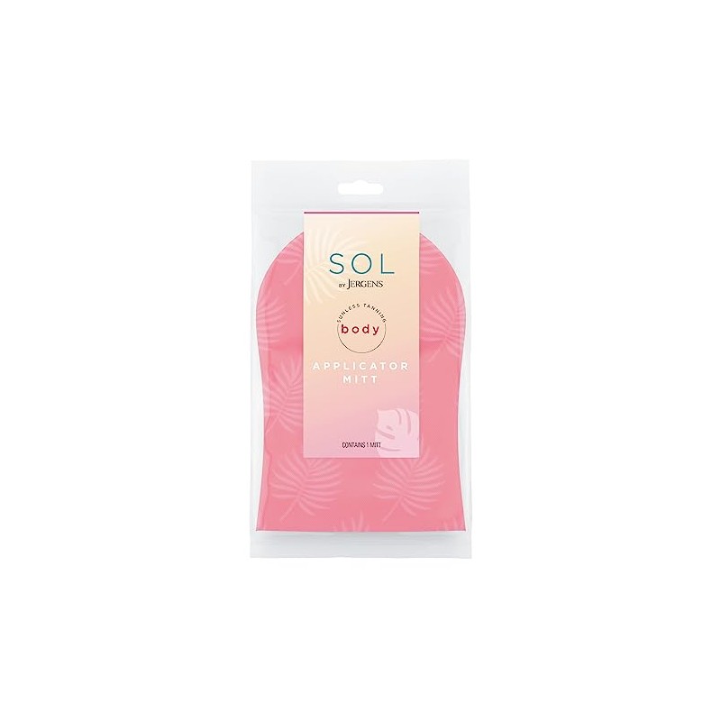 SOL by Jergens Manopla aplicadora de autobronceado, sin imperfecciones, guante