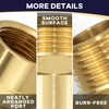 G 1/2 (BSP) Female Thread to US 1/2 NPT Male
