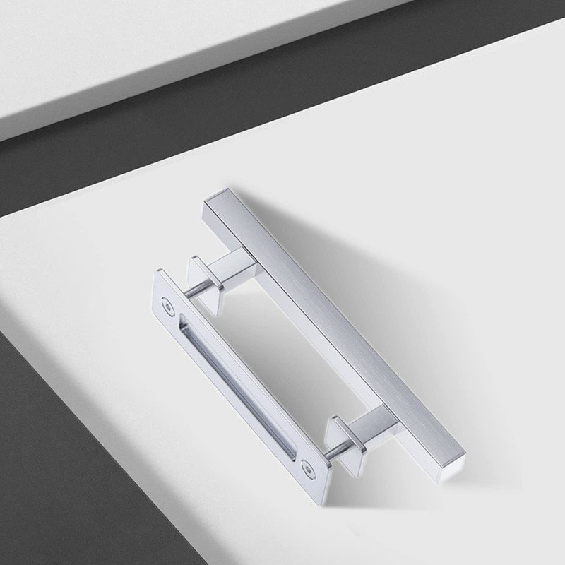 EaseLife 12" Stainless Steel Sliding Barn Door Pull Handle with