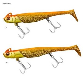 Daiwa Flounder Worm Flat Junkie Rodem 3 0.5 oz (14 g), Green Gold Red Berry Lure