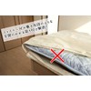 Muatsu Futon Compatible One-Touch Sheet Single WH Thick 100% Cotton