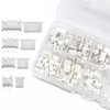 LIKENNY Plastic Cased JST XH Type Terminal Wiring Connector Terminal
