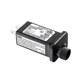 Digipartspower Replacement LED Transformer LED Controller Class 2 Power Supply, IP44 Waterproof Low Voltage Transformer US Plug Compatible with Christmas Light,String Light Indoor Outdoor Use(30V 6W)