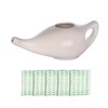HealthGoosaAU - Durable Ceramic Neti Pot for Nasal Cleansing with