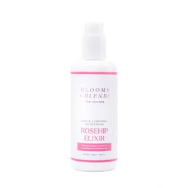 Blooms and Blends for Moms, Rosehip Elixir Aceite corporal antiestrías, 190ml.