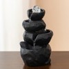 Tabletop Desktop Fountain Waterfall Water Feature Ceramic Indoor Fountain Office