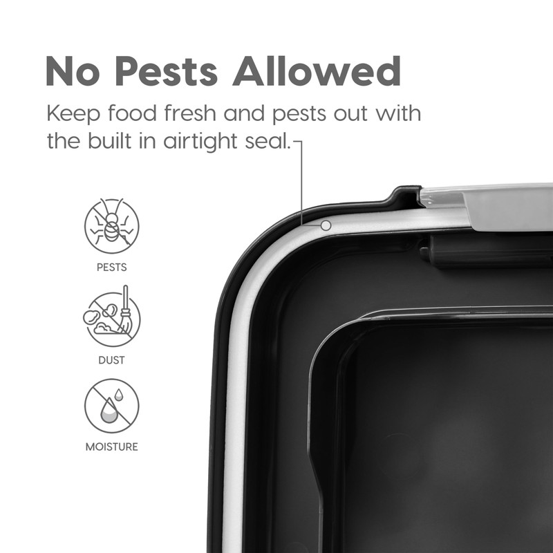 IRIS USA Dog Food Storage Container, 30 lbs & 11