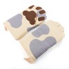 Cook Non-Slip Oven Mitts Heat Resistant Oven Gloves Cute Cat