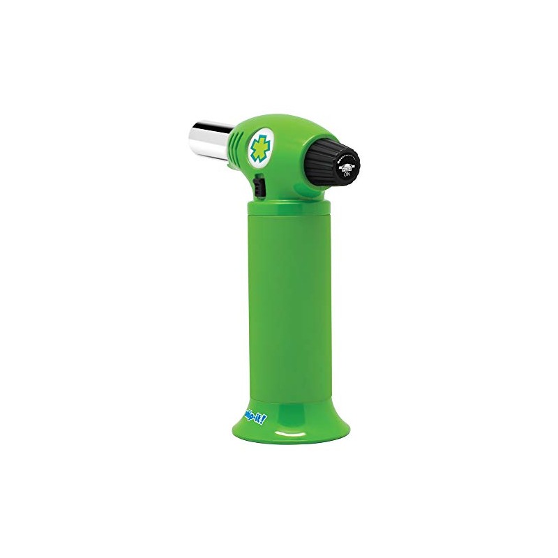 Whip-It! Ion Torch - All Green. Butane Torch Lighter, Refillable