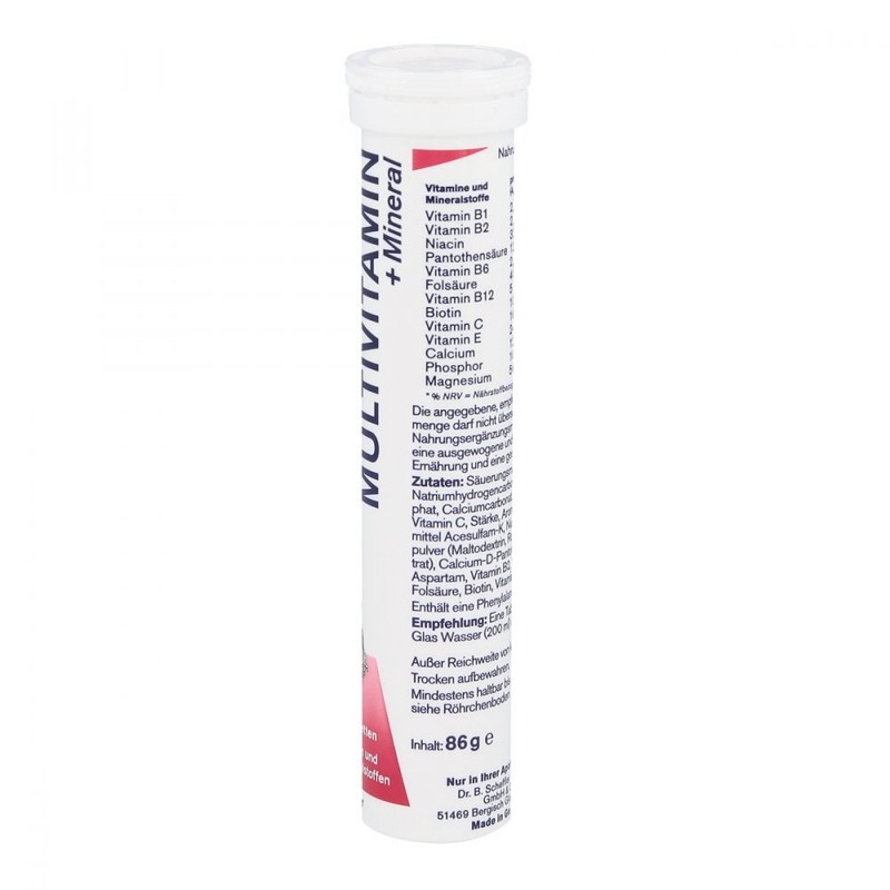 Additiva Multivit.+Mineral Peach R Shower Tray Pack of 20