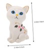 GANAZONO Creative Cat Resin Eyeglass Holder Stylish Desktop Glasses Stand