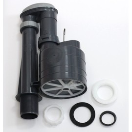 Wirquin Metro Rapid 3 Part Round Lever Flush Syphon 7.5 inch DSY7125, Grey/White, 7.5/2.25-Inch