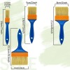 4pz Brocha Para Barnizar,kitchen Baking Brushes,panaderia