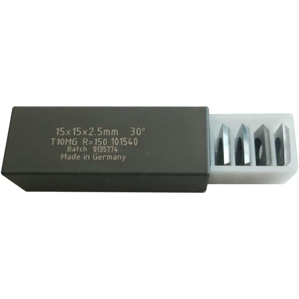 YANSYUAN 15mm Square Tungsten Carbide Inserts Cutters (15 x15 x2.5-R150)
