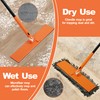 JEHONN Dust Mop for Hardwood Floors, Broom Duster with Unique