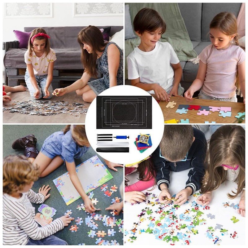 Puzzlematte für Puzzles, Puzzle Matte, Puzzleunterlage,mit bis 2000 Puzzle Teile,praktisches