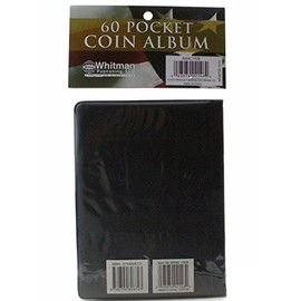 60 Pocket - HE Harris Coin Album, Hold Mylar or Flips