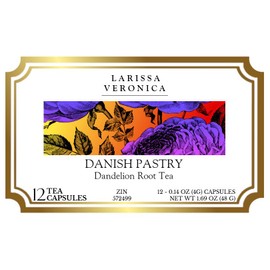 Danish Pastry Dandelion Root Tea (Single Serve K-Cup Pods) (12 pods, ZIN: 572499) - 2 Pack