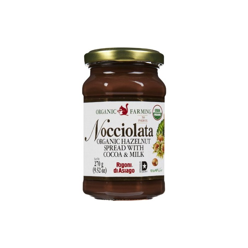 Nocciolata Organic Hazelnut Spread, 9.52 oz