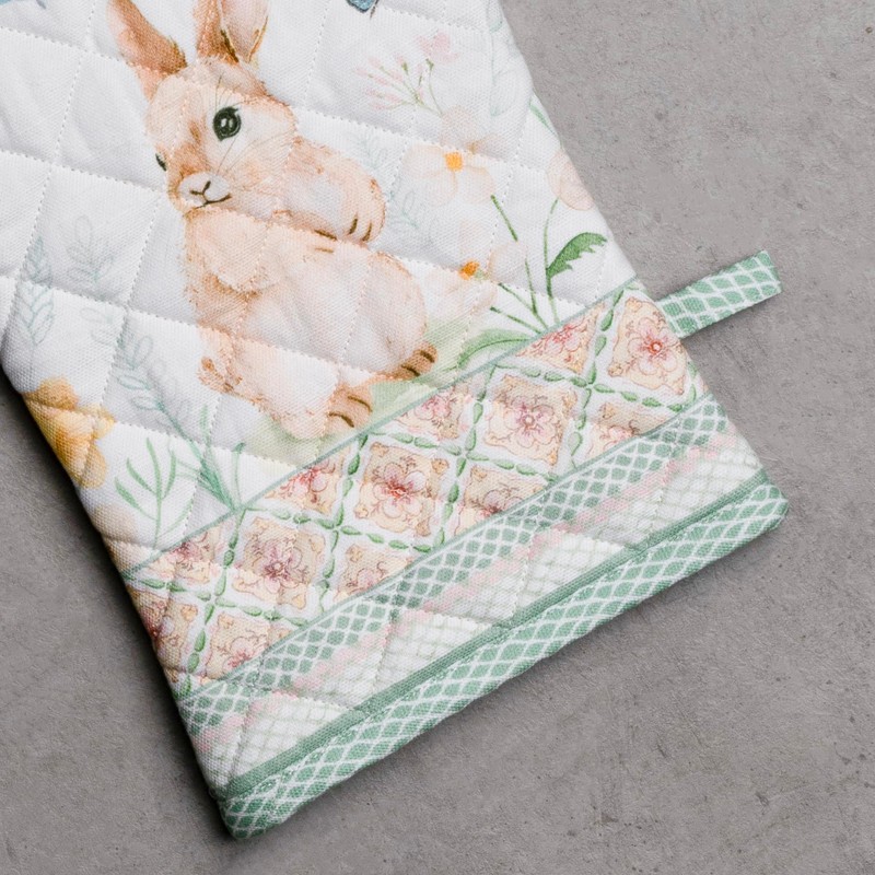 Maison d' Hermine Oven Mitt & Pot Holder 100% Cotton