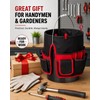 Bucket Tool Organizer for 3.5–5 Gallon Buckets – Heavy-Duty Multi-Pocket