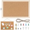 Cork Pin Board with Wooden Frame, Cork Pin Board, Mounting