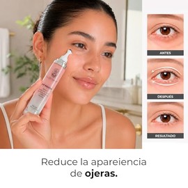 CLEOSKIN Crema Contorno de Ojos Antiarrugas con 3% Retinol y 5% Cafeína Suero para Tratamiento Nocturno Elimina Ojeras Bolsas Hinchazón y Patas de Gal
