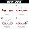 DreamCalf 2 Packs Makeup Reading Glasses Magnifying Readers for Women