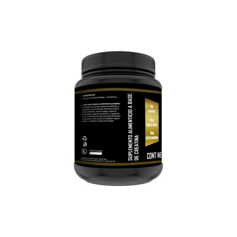 Creatina + Glutamina Suplemento Golds Protein 50serv En Polv