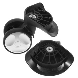 Baluue Small Luggage Wheel Replacement for Suitcase Durable Caster Wheels with Rotation Easy Install for Trolley Bags and Hardshell Luggage
