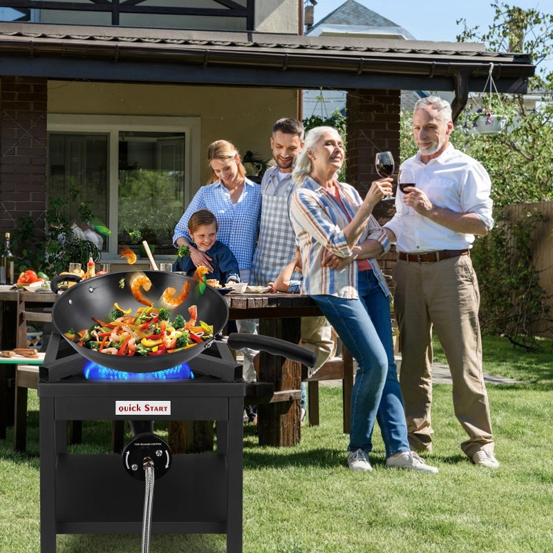 QUICK START Single Propane Burner Commercial Grade Burner Heavy Duty