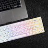 GTSP 135-Key Japanese White keycaps 65 Percent XDA keycap Set