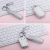 Seedwee for Chevy 5 Button key fob cover, Soft TPU