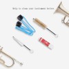 Dilwe 6 in 1 Trumpet Cleaning Kit, Trumpet Trombone Cleaning