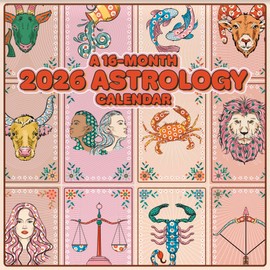 2026 Astrology Wall Calendar
