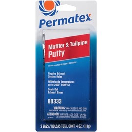 Permatex 80333 Muffler and Tailpipe Putty, 4 oz. Factory