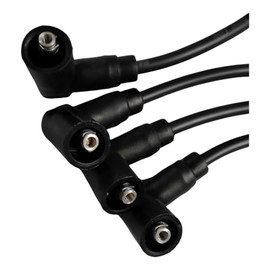 Set Cables Bujia Encendido Vmingo Auto 2.0L 8.5mm Silicona Compatible con Jetta A4 Derby Golf | Bobina Cuadrada