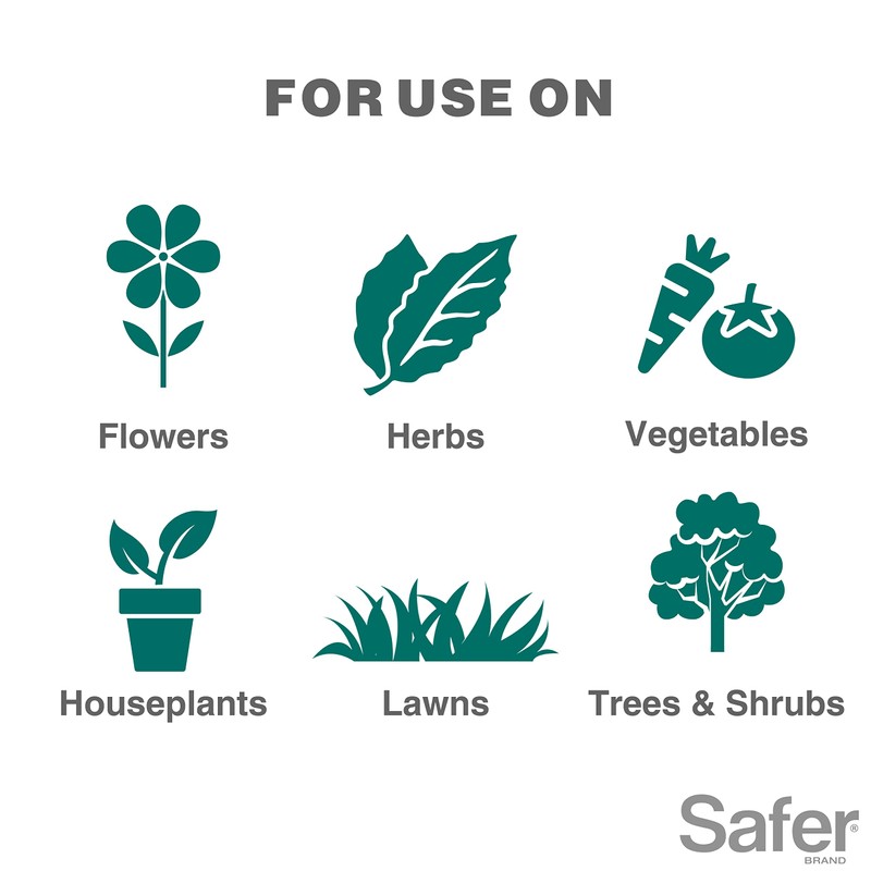 Safer Brand 5182-6 Neem Oil Concentrate Insecticide, Miticide, Fungicide for