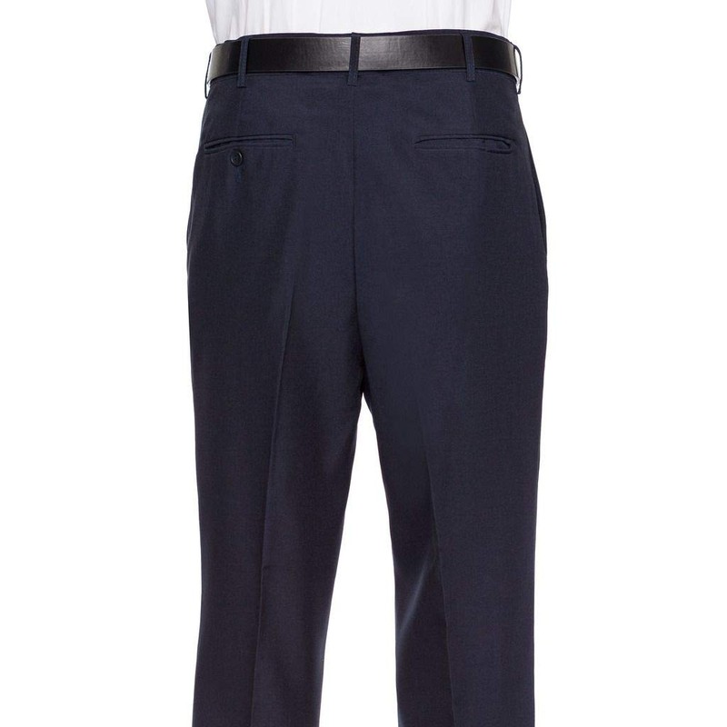 RGM Mens Dress Pants Flat Front - Machine Washable Casual