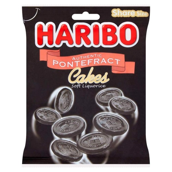 Haribo Pontefract Cakes 160g - Pack of 2