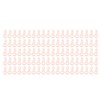 100Pcs Paper Clip Metal Rose Gold Color Urheen Design Paperclip