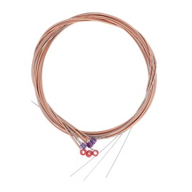 3 Set Folk Guitar Strings Crystal Clear Tone Hex Core Long Lasting Acoustic Guitar String Set