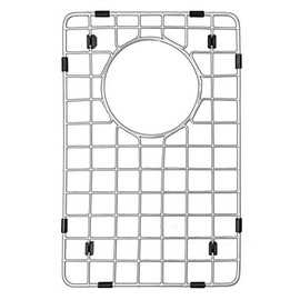 Karran GR-6019 Stainless Steel Bottom Grid 9 in. x 14 in. fits small bowl on QT-721 and QU-721