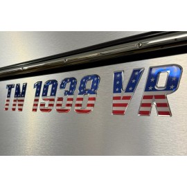 Boat Registration Number Decals Domed Numbers & Lettering USA style