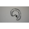Quality Black Knotted Cord ROSARY with Pouch Included