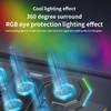 Laptop Cooling Pad RGB Cooler Laptop Stand with 6 Quiet