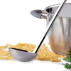 Soup Ladle Stainless Steel Professional Serving Ladle Bottom Ladle with